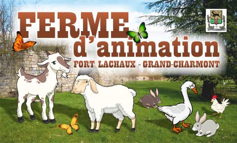 Image Visite 123 nature : ferme pédagogique du fort Lachaux