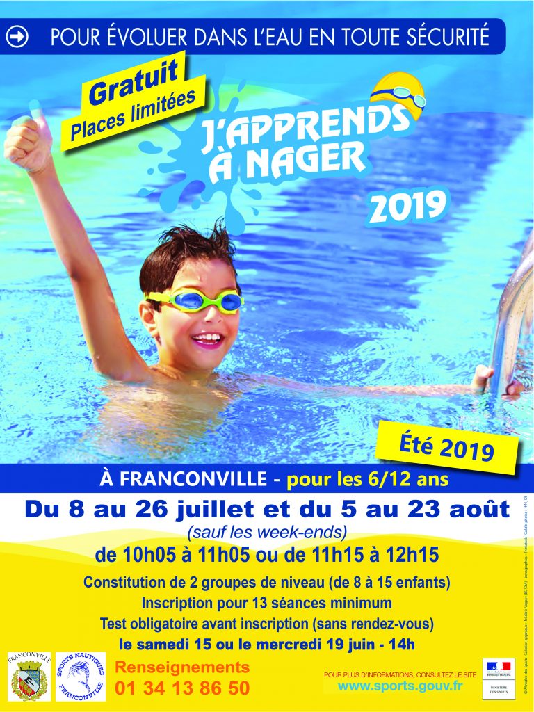 Image J'apprends à nager