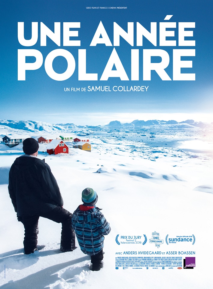 Image Projection en plein air du film : Une année Polaire