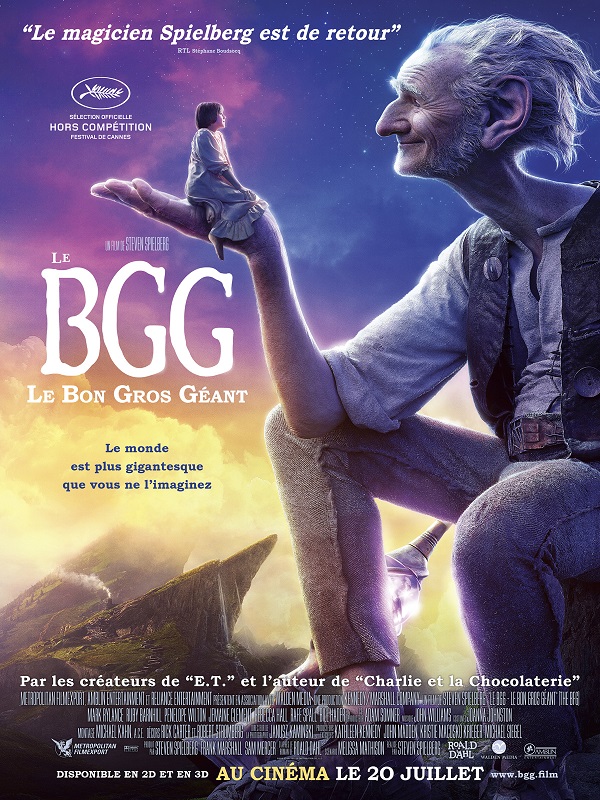 Image Projection en plein air du film : Le bon gros géant