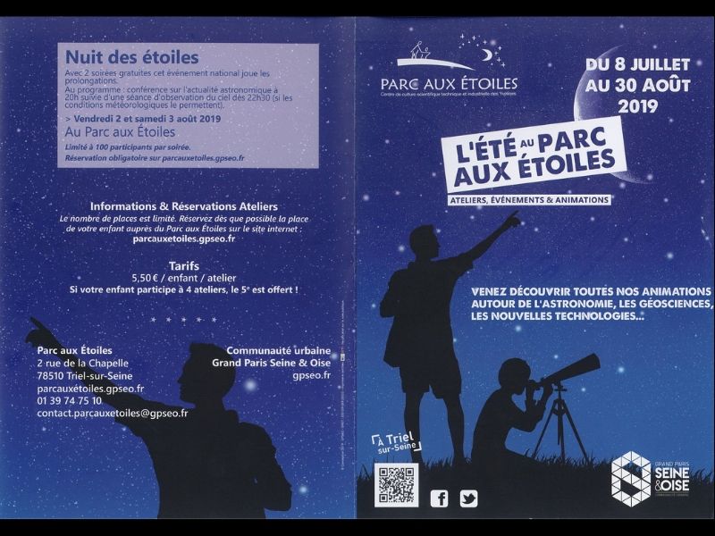 Image Passez l'été au Parc aux Etoiles de Triel-sur-Seine