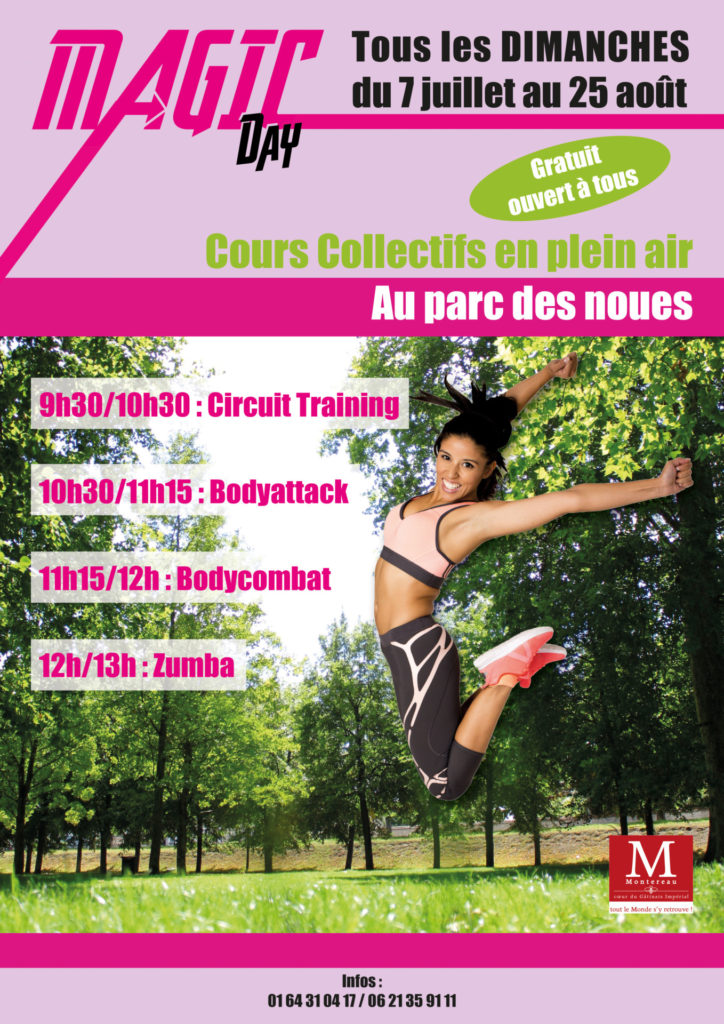 Image Magic Day – Cours collectif en plein air gratuits