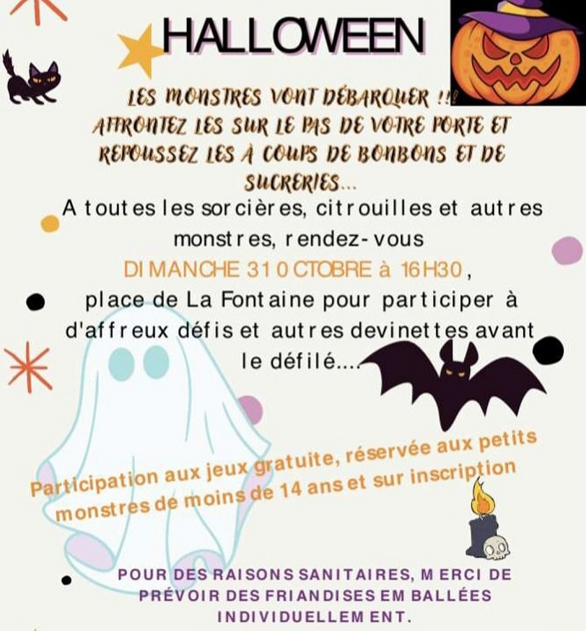 Image Jeux et défilé d'Halloween