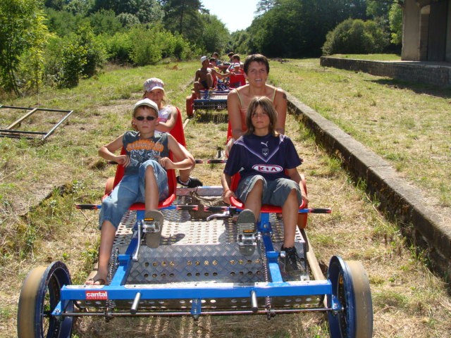 Image Pédalorail du Grand Salers