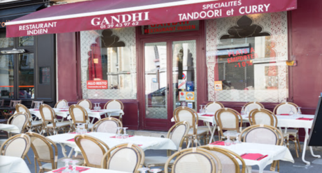Image Gandhi - Restopolitan - Offre : Plat + Dessert au choix à la Carte (hors menu) Conditions : 2 boissons minimum par table